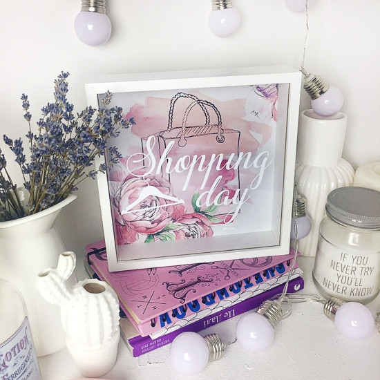 Деревянная копилка для денег Shopping day Винница - изображение 2