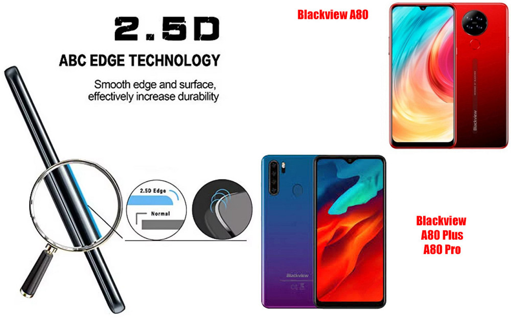 Защитное стекло ArmorGlass для Blackview A80, A80 Plus, A80 Pro – устойчивое к царапинам и ударам Киев - изображение 2