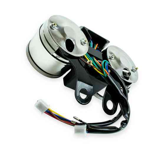 Панель мотоцикл Альфа 120км, ч электонный тахометр (хром) приборов Мукачево