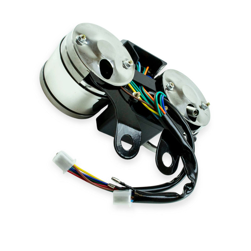 Панель мотоцикл Альфа 120км, ч электонный тахометр (хром) приборов Мукачево - изображение 1