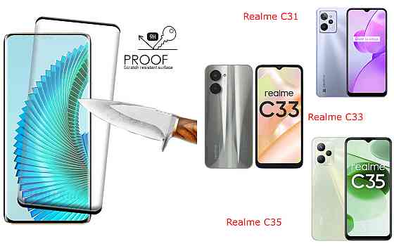 Захисне скло HyperGlass Pro для Realme C31, Realme C33, Realme C35 – максимальна чутливість та захист Київ