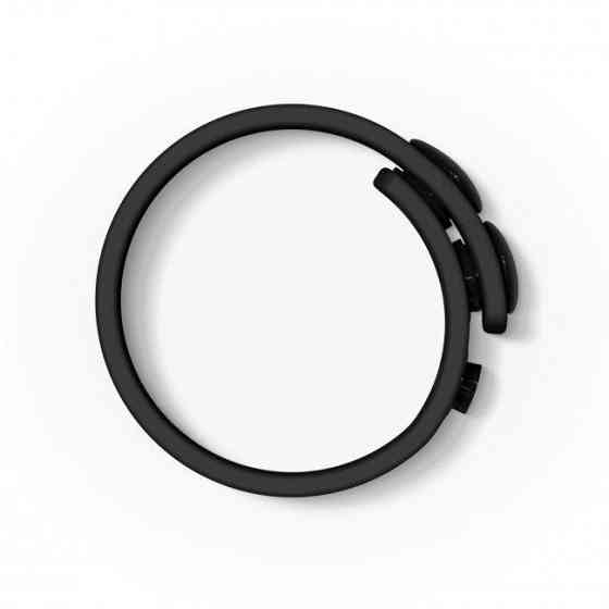 Регулируемое эрекционное кольцо на кнопках Love To Love HERO RING - BLACK ONYX Sex Aura Киев
