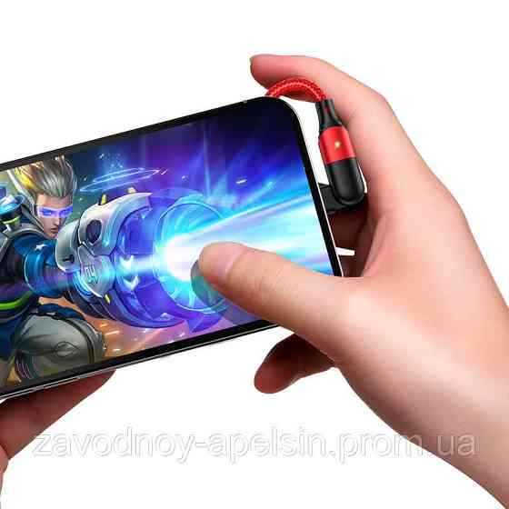 USB lightning кабель поворотний iphone 1,2 м (hoco) Одеса