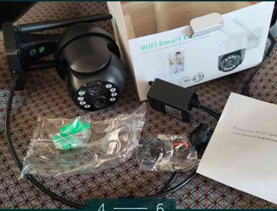 Поворотная Камера: ICSSE IP Wi-Fi 8мп.Две Линзы 8хZOOM Киев