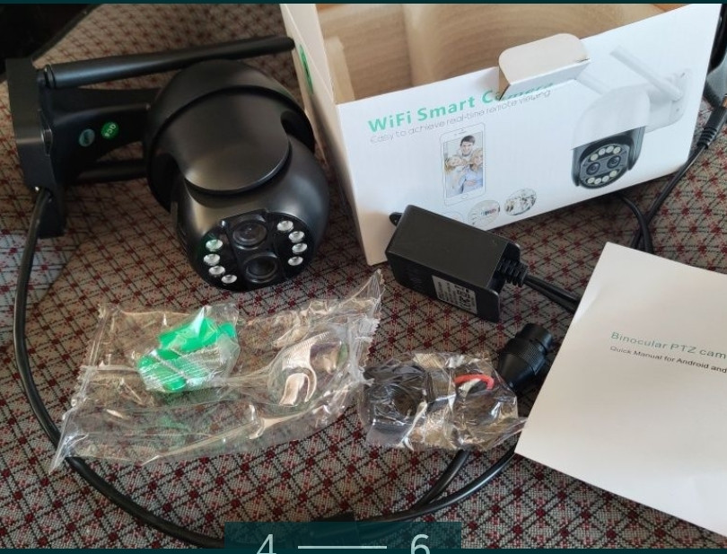 Поворотная Камера: ICSSE IP Wi-Fi 8мп.Две Линзы 8хZOOM Киев - изображение 4