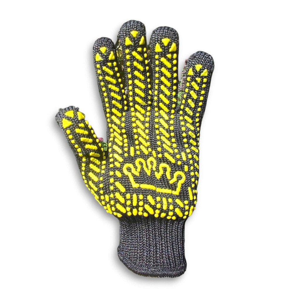 Рукавички господарські робітники Корона для саду, городу та дачі універсальні бавовняні Харків - фото 2