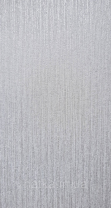 Шпалери вінілові на флізеліні AdaWall Seyyah 1.06х10 однотонні тонкі смуги структурні сірі сріблясті Київ - фото 1