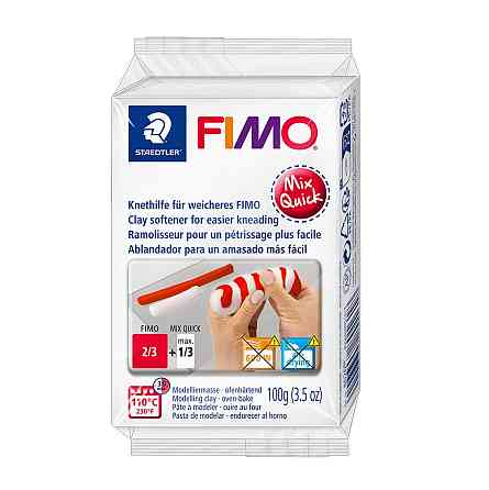 Смягчитель для полимерной глины, mix quick, 100 гр, Fimo Киев
