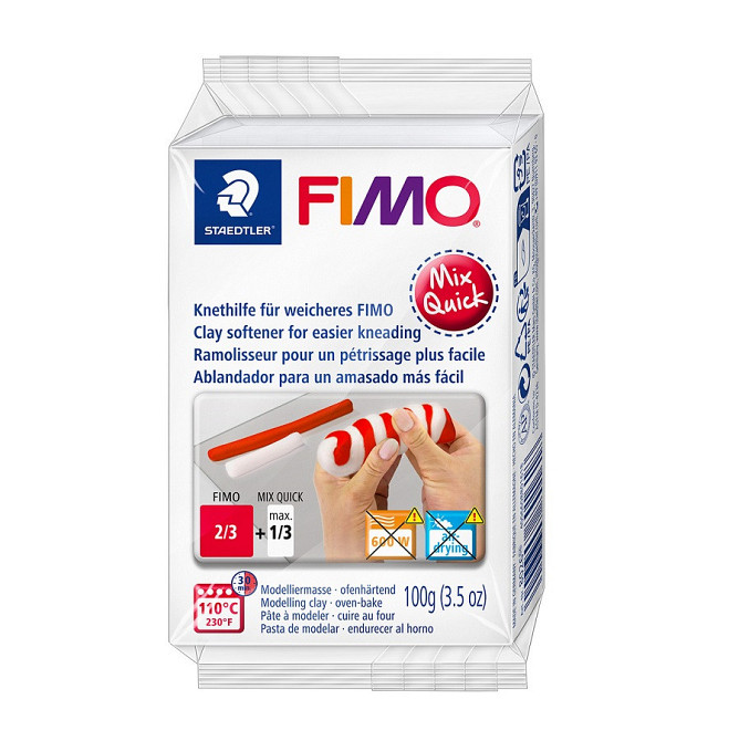 Смягчитель для полимерной глины, mix quick, 100 гр, Fimo Киев - изображение 1