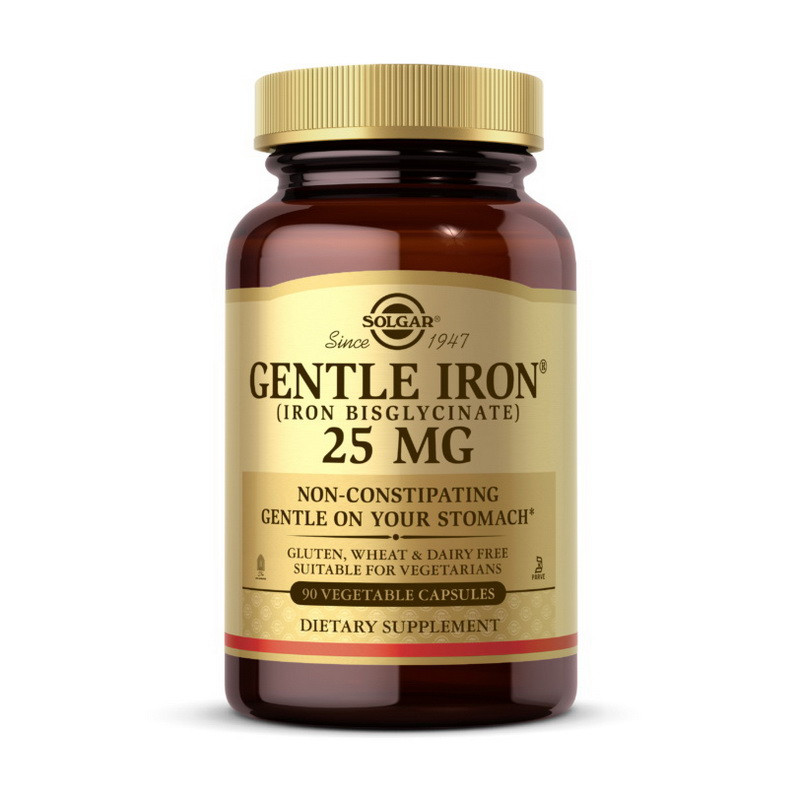 Gentle Iron 25 mg (iron bisglycinate) (90 veg caps) Луцьк - фото 1