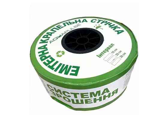 Капельная лента, эммиттерная 6mils DRIP-TAPE (20см, излив 1,38л/ч) 500м ТМ AQUAPULSE Киев
