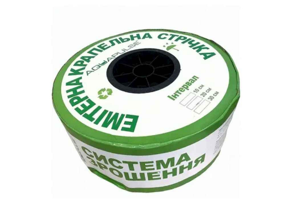 Капельная лента, эммиттерная 6mils DRIP-TAPE (20см, излив 1,38л/ч) 500м ТМ AQUAPULSE Киев - изображение 1