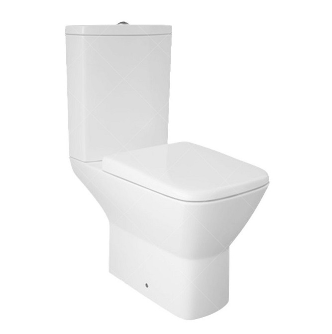 Унітаз RAK Ceramics Summit (унітаз бачок кришка Urea Soft Close) (RAK0037) Білий Вінниця - фото 2