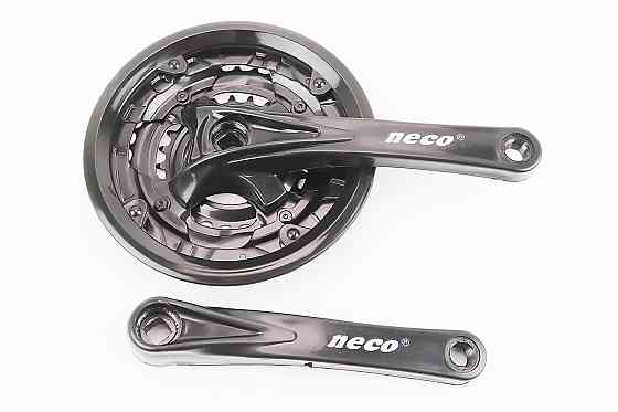 Шатуни "квадрат" 170мм, 42.34.24Т MTB, чорні NSP-3003 Киев