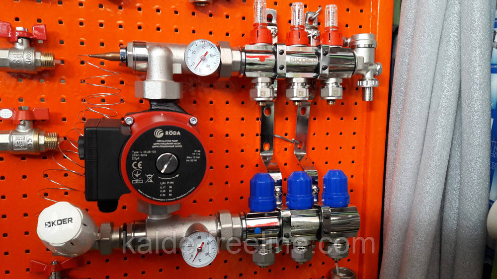 Коллектор для теплого пола 