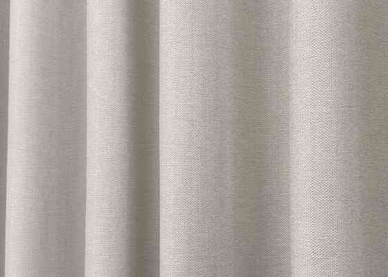 Шторна тканина Шеніл однотонний колір димчасто-білий 1698ш Київ