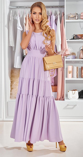 Шифонове плаття з оборками. 42. 44. 46р Київ - фото 3