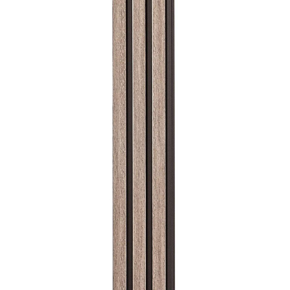 Рейка декоративная PS 2900х120х12мм Серо-коричневый SW-00001744 Днепр - изображение 5