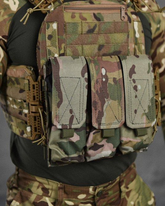 Результат UMA на три магазини АК по одному в кармані кордура 1000 den мультикам ВТ6779 Одеса - фото 1