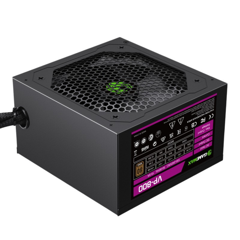 Блок живлення GameMax VP-800, 800W ( Чорний ) Харків - фото 3