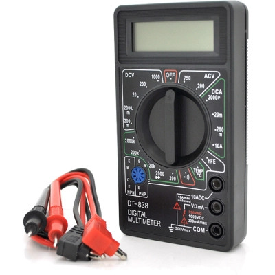 Цифровой мультиметр Voltronic DT-838, V, A, R , T, Q60 (DT-838) Винница - изображение 2