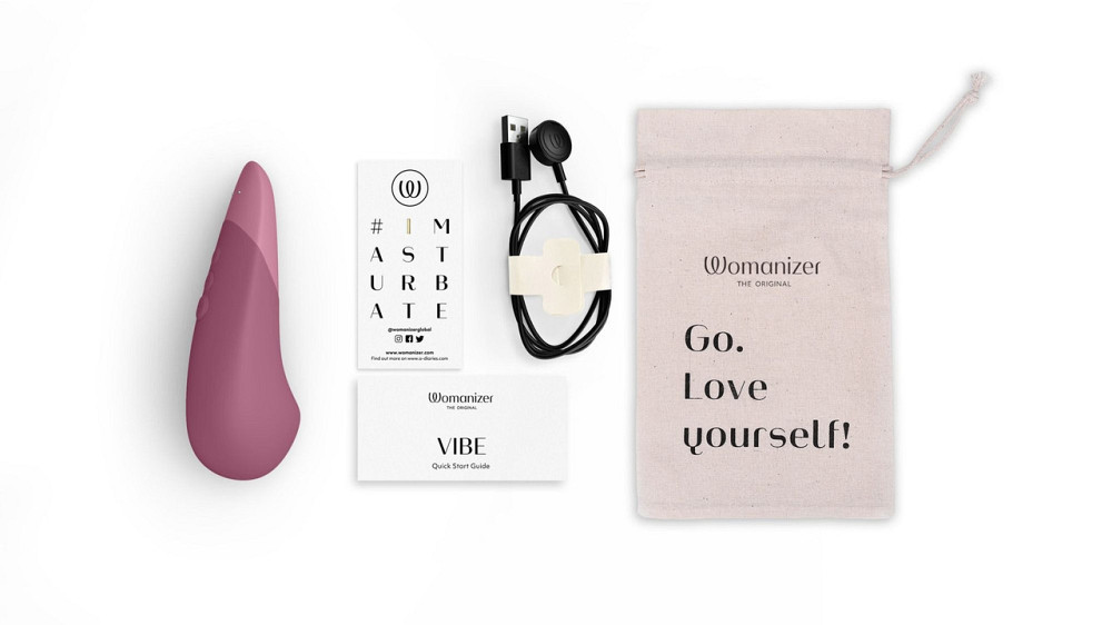 Вибратор универсальный бесшумный Womanizer Vibe Dusky, розовый Sex Aura Киев - изображение 5
