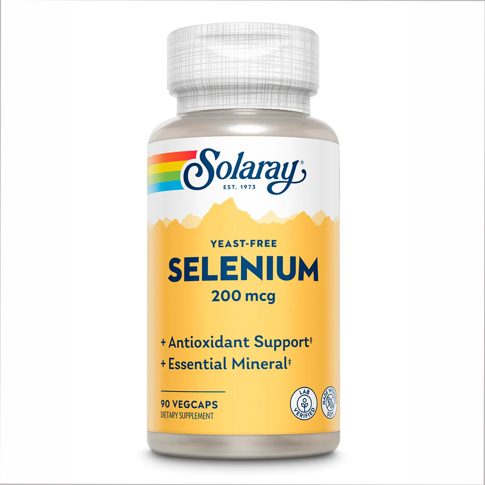 Selenium Yeast Free 200mcg - 90 vcaps Луцьк - фото 1