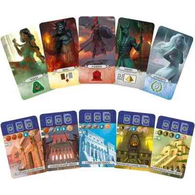 Настольная игра Ігромаг 7 Чудес: Дуэль. Пантеон (7 Wonders Duel: Pantheon) украинский (ВР_7ДП) Вінниця