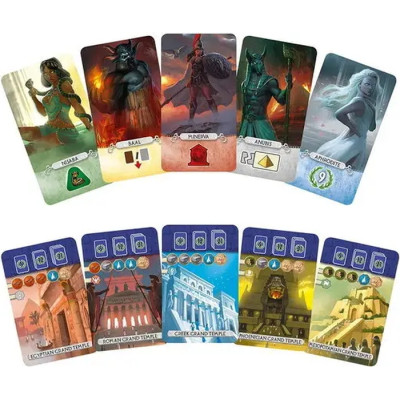 Настольная игра Ігромаг 7 Чудес: Дуэль. Пантеон (7 Wonders Duel: Pantheon) украинский (ВР_7ДП) Вінниця - фото 4