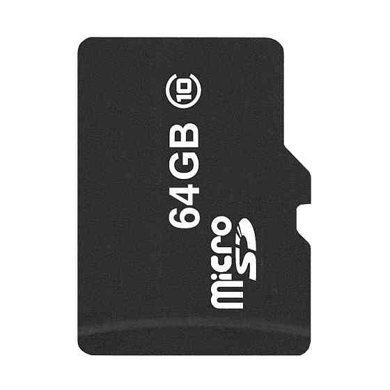 Картка пам'яті високошвидкісна microSD 64GB / Карта мікро SD / Флешка у телефон / Мікро сд Київ