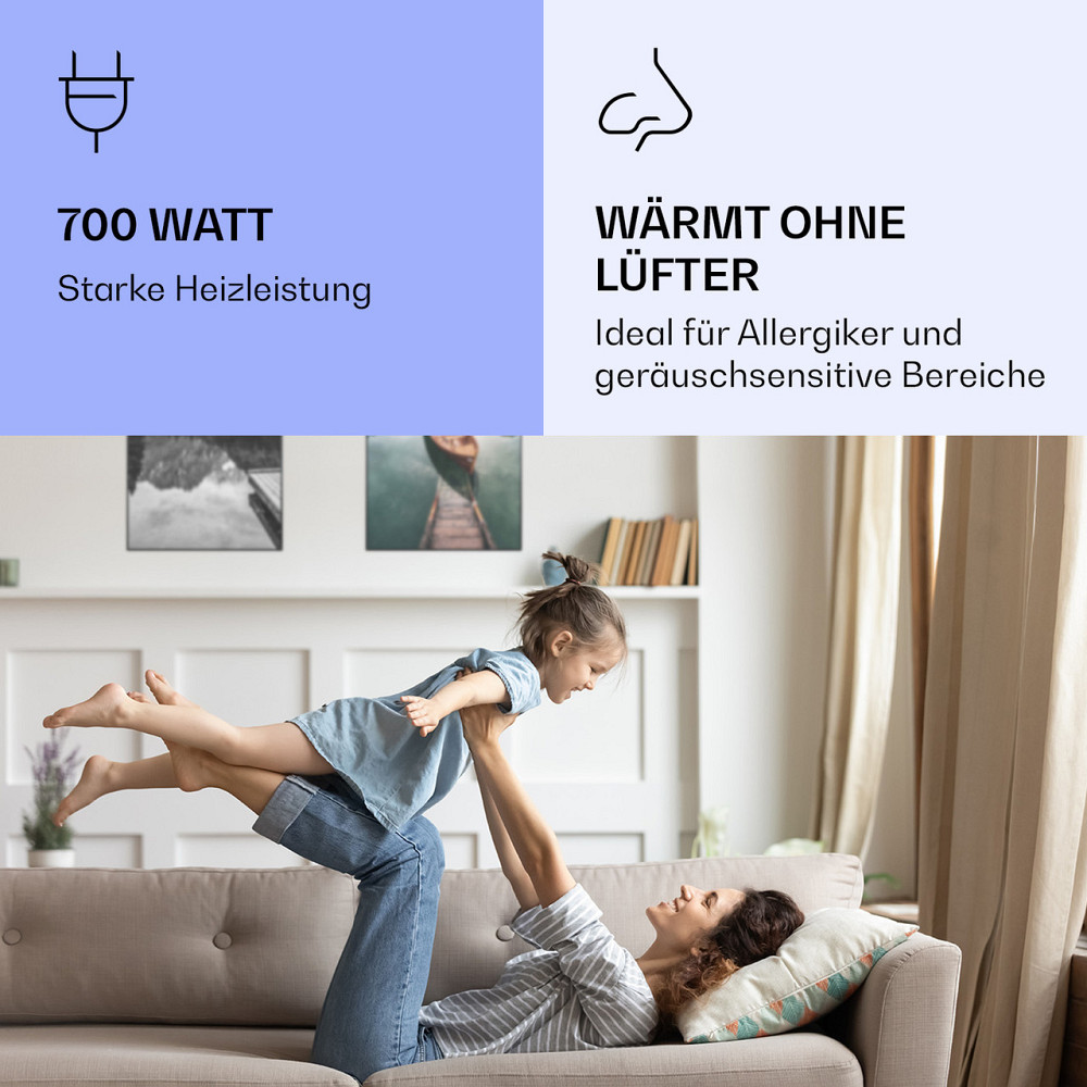 Wonderwall Air Art Умный инфракрасный обогреватель Морской вертикальный 60x120 см 700 Вт 60 x 120 см | озеро Ровно - изображение 5