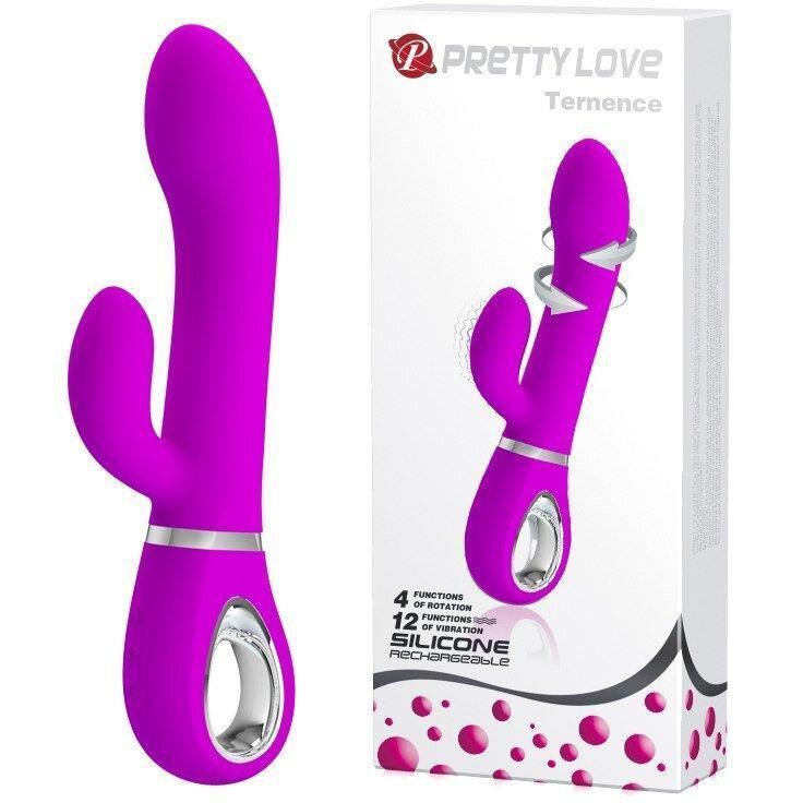 Вібратор Pretty Love " Ternence » з кліторальним стимулятором, BI - 014620 Sex Aura Київ - фото 1