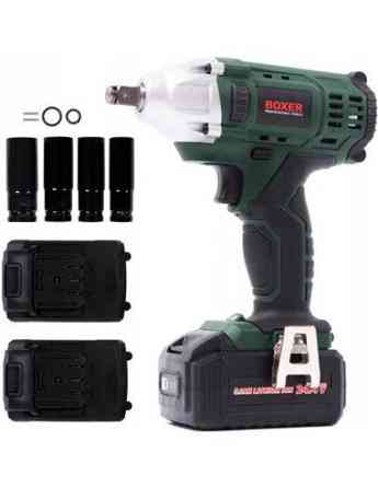 Гайковерт ударний акумуляторний SR-023 1/2", 500 Нм, 2x24,4V, 2400 об/хв, 4 трубчасті ключі Київ