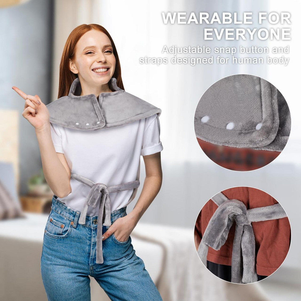 Электрогрелка NALONE для шеи плеч и спины, большая 25