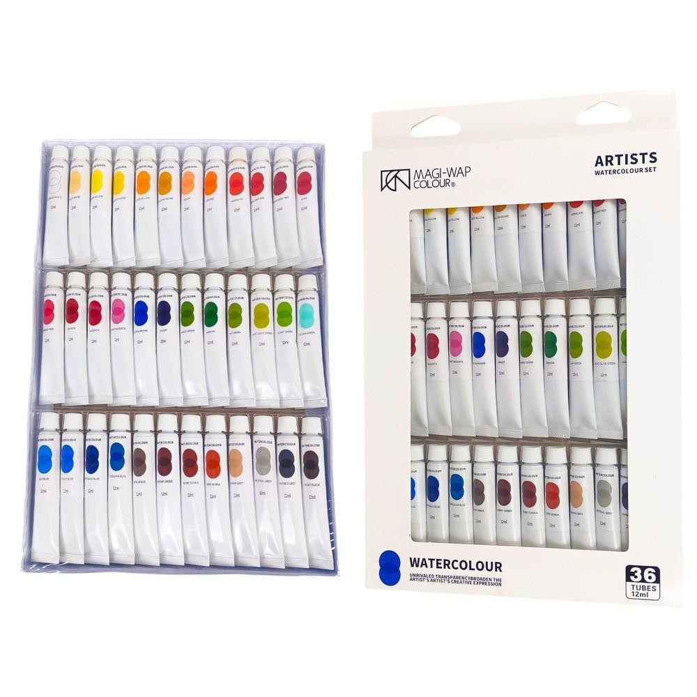 Фарби акварельні 36 кол/12 мл 