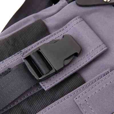 Сумка Vintage Текстильная мужская на два отделения Графитовая (20659) Винница