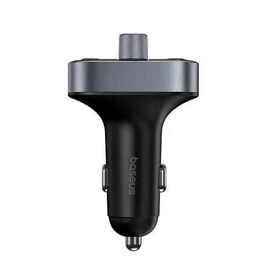 АЗП з FM-модулятором Baseus S-09 Pro Series Car FM Transmitter Cluster Black Київ