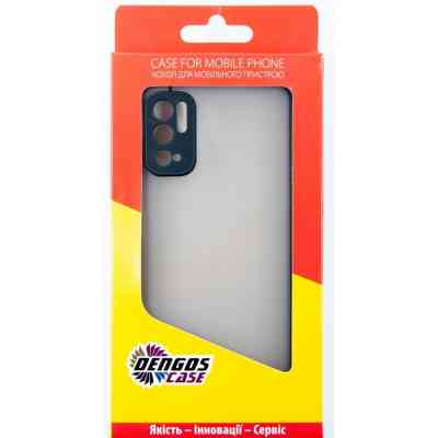 Чохол до мобільного телефона Dengos Matte POCO M3 Pro (black) (DG-TPU-MATT-77) Вінниця