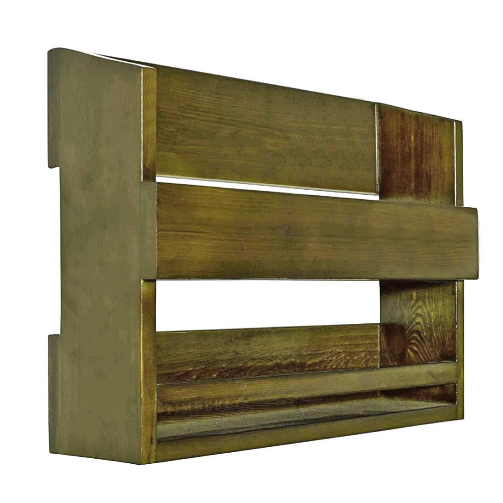 Настенная винная полка 