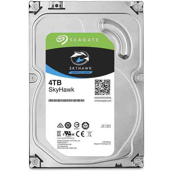 Накопичувач HDD SATA 4.0TB Seagate SkyHawk 256MB (ST4000VX016) 3.5" Харків