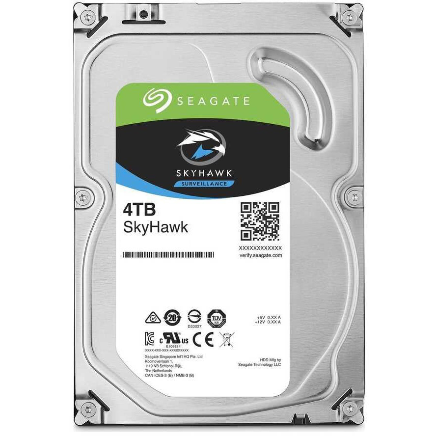 Накопичувач HDD SATA 4.0TB Seagate SkyHawk 256MB (ST4000VX016) 3.5