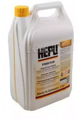 HEPU P999-YLW-005 — Антифриз-концентрат 5L | Жовтий | G11 | Premium Cooling Fluid Ковель - фото 1