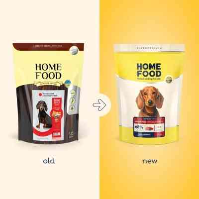 Сухий корм для собак Home Food ADULT MINI Grain-free hypoallergenic з качкою та індичкою 1.6 кг (4820235020934) Вінниця