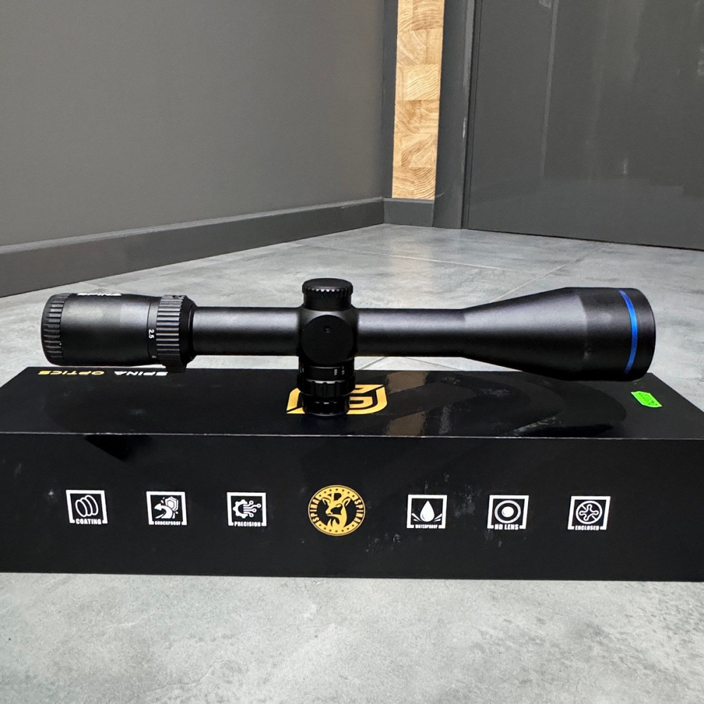 Оптический прицел Spina Optics SCOL-7, 2.5-20x50 SF IR, с креплением (кольца), подсветка Solmir Киев - изображение 2