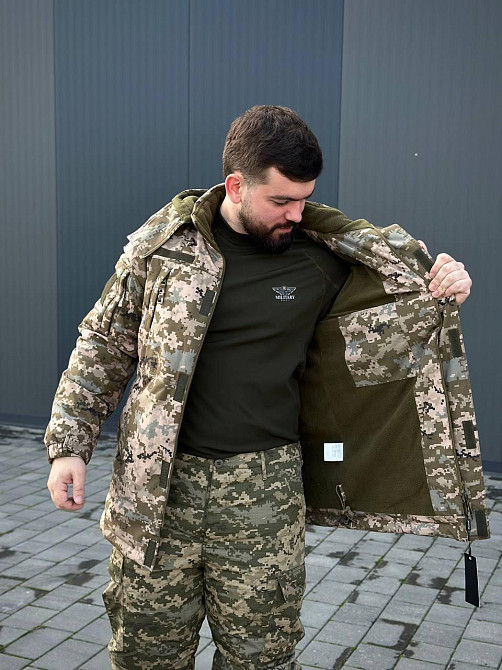 Чоловічий зимовий військовий піксельний бушлат  Winter 5.0 тактичний теплий зимовий бушлат -30 Львів - фото 9