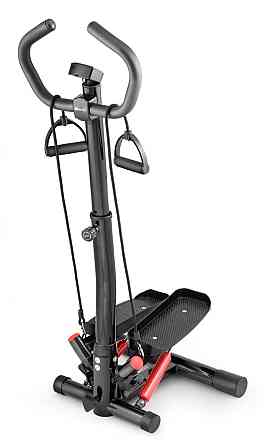 Степпер HS-055S Noble Red для домашніх тренувань фітнесу та схуднення компактний Тренажер для ніг і сідниць Київ