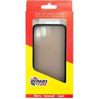 Чохол до мобільного телефона Dengos Matt Huawei Y5P, black (DG-TPU-MATT-52) (DG-TPU-MATT-52) Вінниця