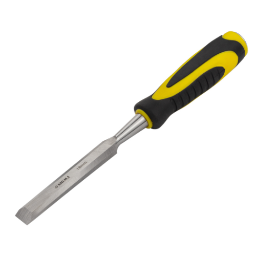 Стамеска ударна 18мм з двокомпонентною ручкою CrV SIGMA Житомир - фото 3