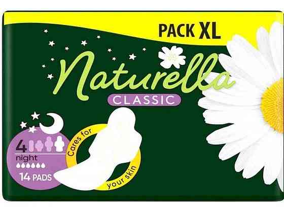 Гігієнічні прокладки (6 крап) NATURELLA Classic Night 14шт. Solmir Київ