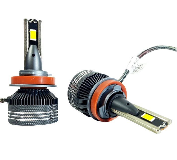 Комплект светодиодных LED ламп Sanvi V2 H11/H8/H9 (PGJ19) Canbus 65W 16000Lm 5500K 12V Харьков - изображение 1